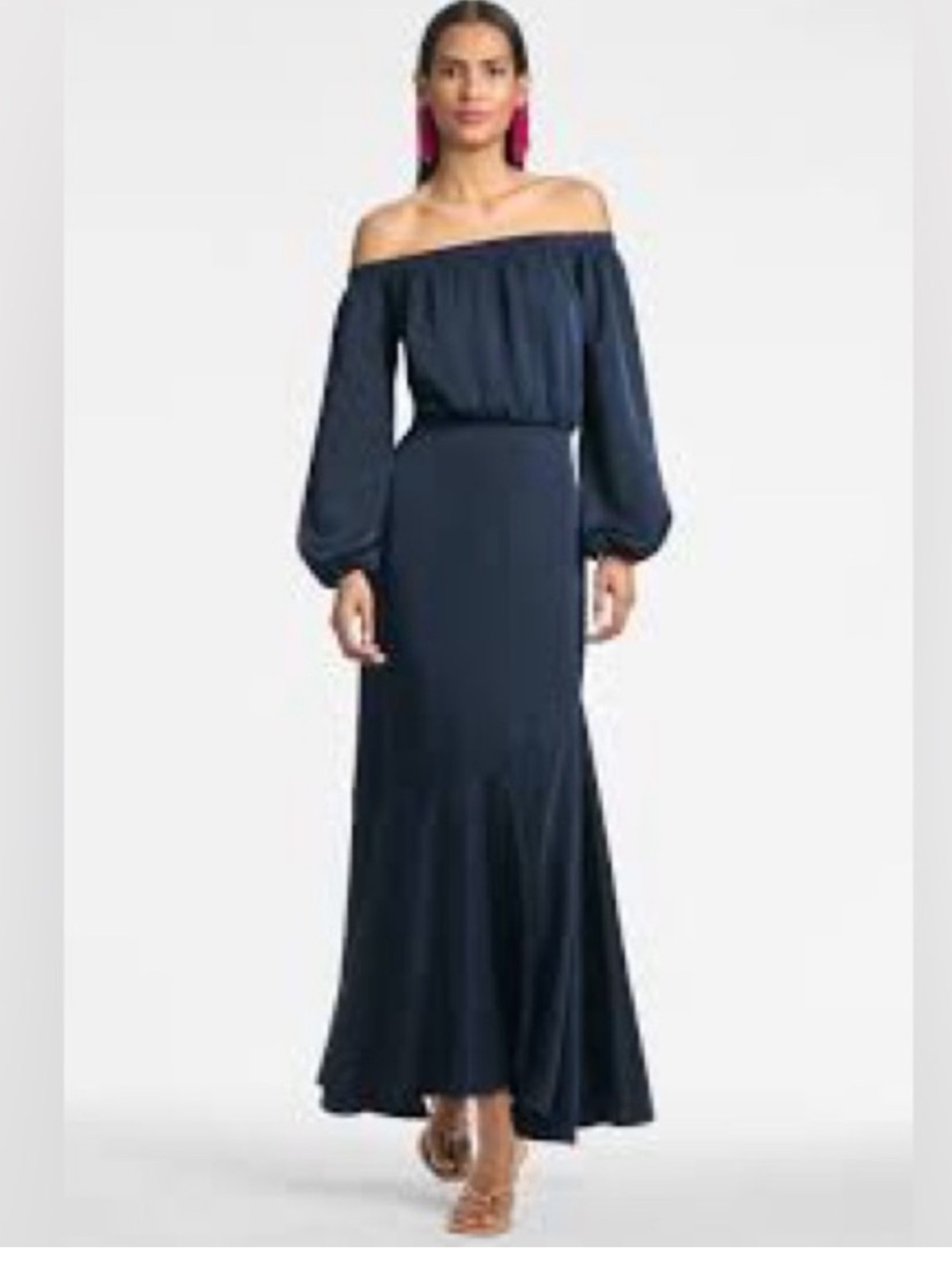 NWT Sachin & Babi Kai Navy Maxi Dress